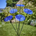 Blaue Gartenstecker Sets aus Acrylglas 5-teilig 