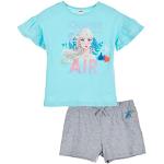 Bunte Die Eiskönigin Elsa Bio Kinder T-Shirts mit Maus-Motiv für Mädchen Größe 128 für den für den Sommer 