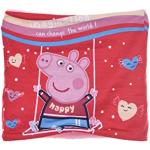 Rosa Peppa Wutz Loop-Schals für Kinder & Kinderschlauchschals mit Schweinemotiv aus Polyester für Mädchen für den für den Winter 