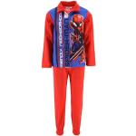 Sun City Spider-Man Kinder Jungen Sweat-Jacke mit Jogging-Hose Jogging-Anzug Trainings-Anzug, Farbe:Rot, Größe Kids:104
