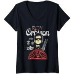 Sun Records X Roy Orbison, internationaler Hitmaker T-Shirt mit V-Ausschnitt