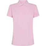 Reduzierte Pinke Vintage Kurzärmelige SUN 68 Kurzarm-Poloshirts aus Baumwollmischung für Damen Größe L 