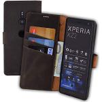Suncase Sony Xperia XZ2 Cases Art: Flip Cases mit Bildern aus Glattleder 
