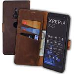 Suncase Sony Xperia XZ2 Cases Art: Flip Cases mit Bildern aus Glattleder 