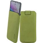 Grüne Suncase Motorola Moto G14 Hüllen Art: Soft Cases mit Bildern aus Glattleder 