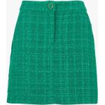 Reduzierte Grüne Suncoo Mini Tweedröcke aus Tweed für Damen Größe XS 