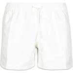 Weiße Unifarbene SUNDEK Herrenbadeshorts & Herrenboardshorts aus Polyester Größe M 