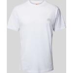 Weiße SUNDEK T-Shirts aus Baumwolle für Herren Größe L 