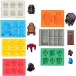 Reduzierte Schokoladenbraune Star Wars Eiswürfelformen & Eiswürfelbereiter aus Silikon 