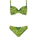 Grüne SUNFLAIR Bikini-Tops in 80F mit verstellbaren Trägern für Damen 