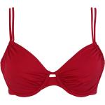 SUNFLAIR® Bikini Oberteil, Bügel, schnelltrocknend, für Damen, rot, 38C