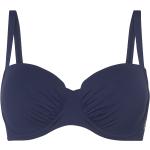 Blaue Unifarbene SUNFLAIR Bikini-Tops für Damen Größe S 