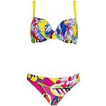 Bunte SUNFLAIR Bikini-Tops mit verstellbaren Trägern für Damen Größe M 