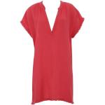 Rote SUNFLAIR Tunika-Kleider für Damen Größe L 