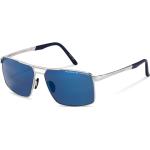 Blaue Porsche Design Rechteckige Sonnenbrillen polarisiert für Herren 