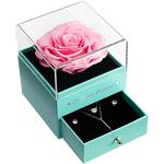Sunia Ewige Rose im Glas Blumen Geschenk Rosenbox