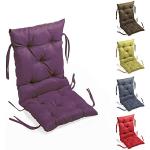 Violette Moderne Quadratische Stuhlkissen Sets schmutzabweisend 40x40 2-teilig 