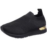 Schwarze MTB Schuhe in Spezialweite aus Filz wasserdicht für Damen Größe 43 für den für den Sommer 