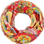 Rote Schlauchschals & Loop-Schals aus Baumwolle für Damen für den für den Sommer 