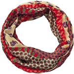 Rote Schlauchschals & Loop-Schals aus Baumwolle für Damen für den für den Sommer 