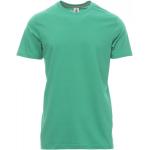 Smaragdgrüne Camouflage Kurzärmelige T-Shirts für Herren Größe XL 