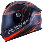 Suomy SR-Sport Carbon Red Helm unisex (schwarz/rot)
