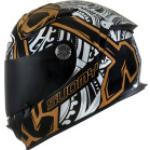Suomy SR-Sport Crossbones Helm gold schwarz silber L