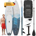 SUP Board aufblasbar Stand Up Paddle Board Set Surfboard 330cm bis 130kg blau