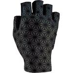 Schwarze SUPACAZ Fingerlose Handschuhe & Halbfinger-Handschuhe aus PU für Herren 