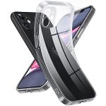 Reduzierte Lack-Optik iPhone 11 Hüllen Art: Slim Cases durchsichtig aus Silikon für kabelloses Laden 