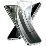 Reduzierte Lack-Optik iPhone 11 Pro Max Hüllen Art: Slim Cases durchsichtig aus Silikon für kabelloses Laden 