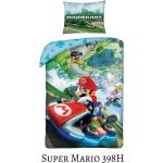 Bunte Super Mario Mario Kart Baumwollbettwäsche aus Baumwolle 135x200 