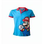 Blaue Bioworld Super Mario Mario Bio Kinderpoloshirts & Kinderpolohemden 
