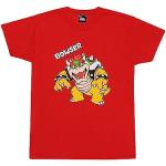 Rote Super Mario Bowser Kinder T-Shirts für Jungen 
