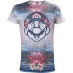 Sterne Kurzärmelige Super Mario Mario T-Shirts aus Baumwolle für Herren Größe XXL 