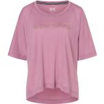 Reduzierte Rosa Kurzärmelige Super.Natural T-Shirts für Damen Größe XL 