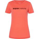 Reduzierte Korallenrote T-Shirts für Damen Größe L 