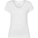 Reduzierte Weiße Super.Natural V-Ausschnitt T-Shirts für Damen Größe M 