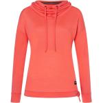 super.natural Women's Funnel Hoodie Living Coral Living Coral S