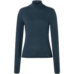 Reduzierte Blaue Langärmelige Super.Natural Rollkragen Rollkragenshirts für Damen Größe XL für den für den Winter 