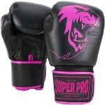 Boxhandschuhe SUPER PRO "Warrior" pink (pink, schwarz)