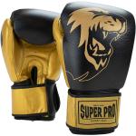 Super Pro Boxhandschuhe ""Undisputed"", Größe XS, Schwarz-Gold