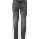 Hellgraue Super Skinny Guess Skinny Jeans aus Baumwollmischung für Herren 