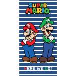 Bunte Super Mario Mario Badehandtücher & Badetücher aus Baumwolle 70x140 