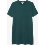 Grüne Kurzärmelige Monki Mini Shirtkleider für Damen Größe XS 