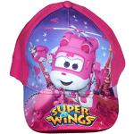 Pinke Motiv Super Wings Caps für Kinder & Cappies für Kinder für Mädchen 