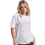 Weiße Superdry T-Shirts für Damen Größe XL 