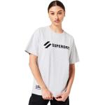 Weiße Superdry T-Shirts für Damen Größe XS 