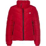 Rote Gesteppte Wasserdichte Superdry Mini Kurzjacken & Cropped-Jackets für Damen Größe XS für den für den Herbst 