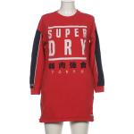 Rote Superdry Sweatkleider für Damen Größe S 